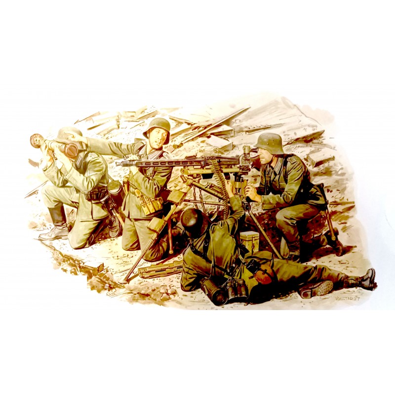 MG42 Machine Gun Team - Dragon 6064