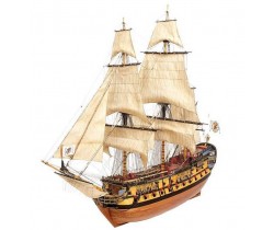 Drewniany model okrętu Nuestra Senora del Pilar firmy OcCre 15001