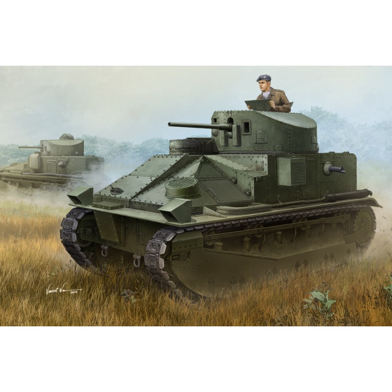 Czołg Vickers Tank Mk II - Hobby Boss 83879