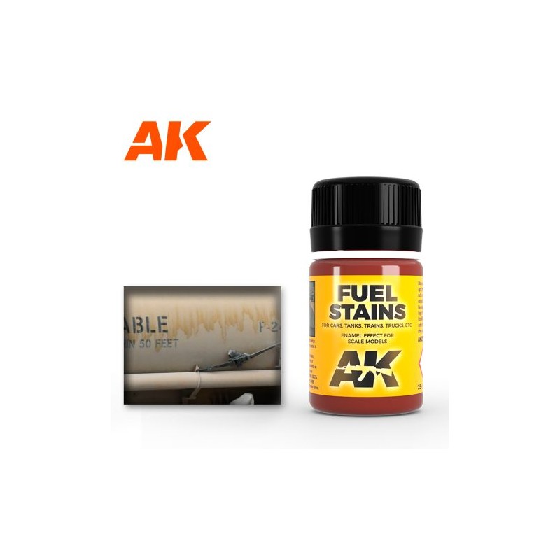 Efekt zacieków paliwa 35ml - AK025