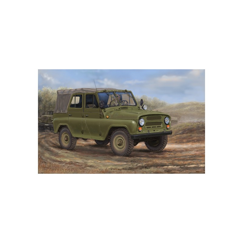 Off-road vehicle  UAZ-469 - Trumpeter 02327