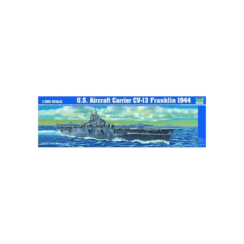 Lotniskowiec US CV-13 Franklin 1944 - Trumpeter 05604