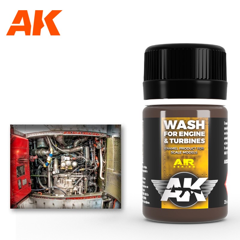 Wash for Aircraft Engine 35ml - AK2033