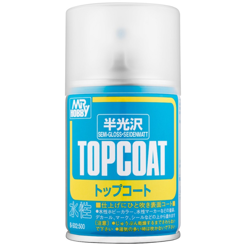 Lakier Mr.TopCoat Semi Gloss 88ml - Mr.Hobby B502