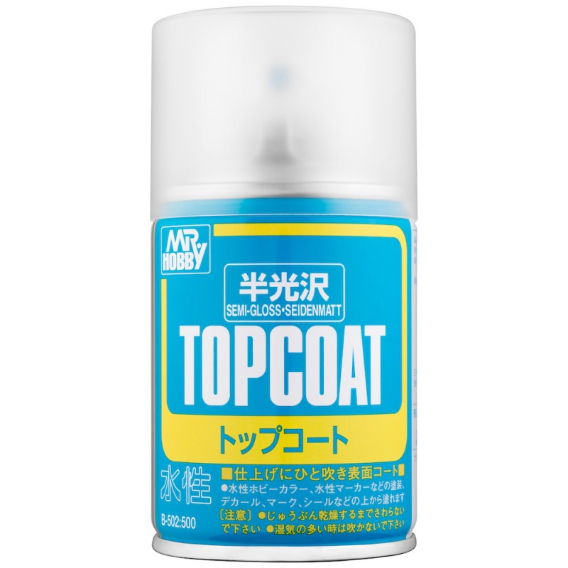 Mr.TopCoat Semi Gloss 88ml - Mr.Hobby B502