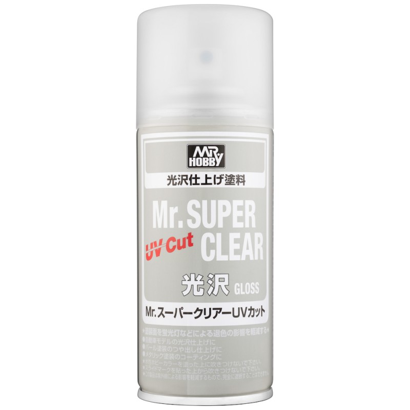 Mr.Super Clear UV Flat 170ml - Mr.Hobby B522