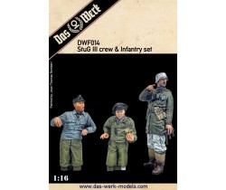 StuG III crew & infantry set  - Das Werk DWF014