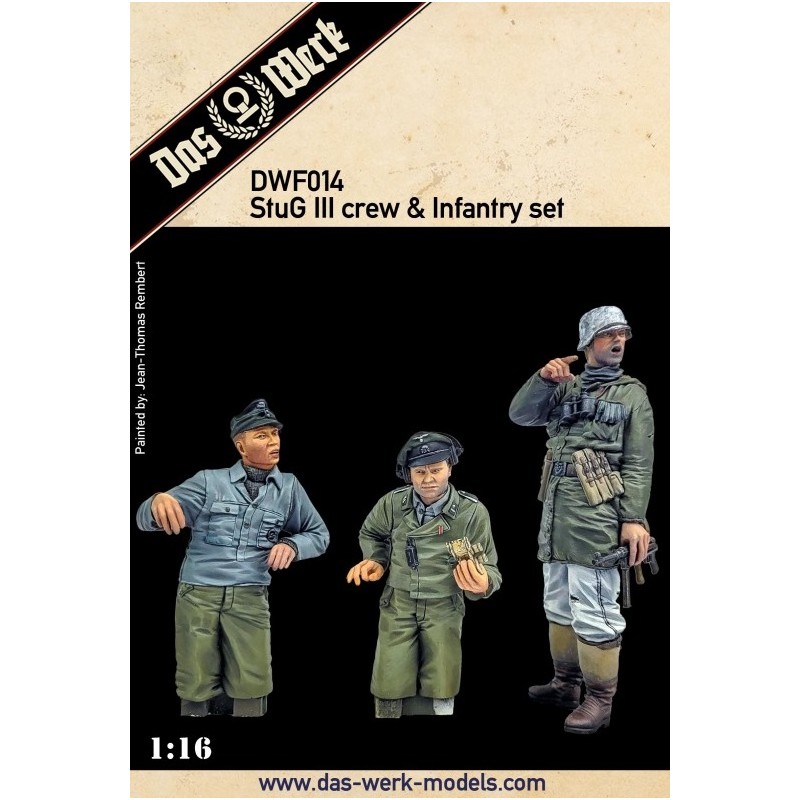 Figurki obsady StuG III - Das Werk DWF014
