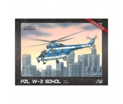 Model polskiego śmigłowca policyjnego W-3 Sokół - sklep modelarski