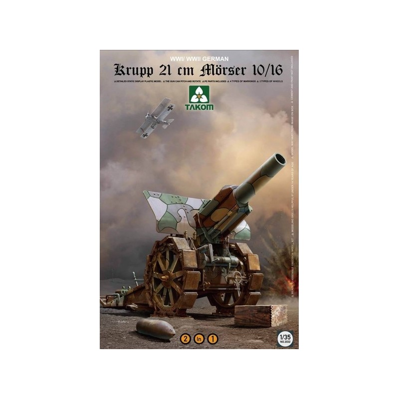 Krupp 21 cm Mörser 10/16 - Takom 2032