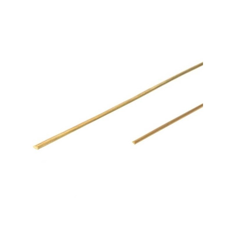 Brass half round 3x6mm - Amati 2774/36