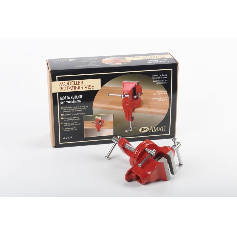 Swivelling bench vice - Amati 7129