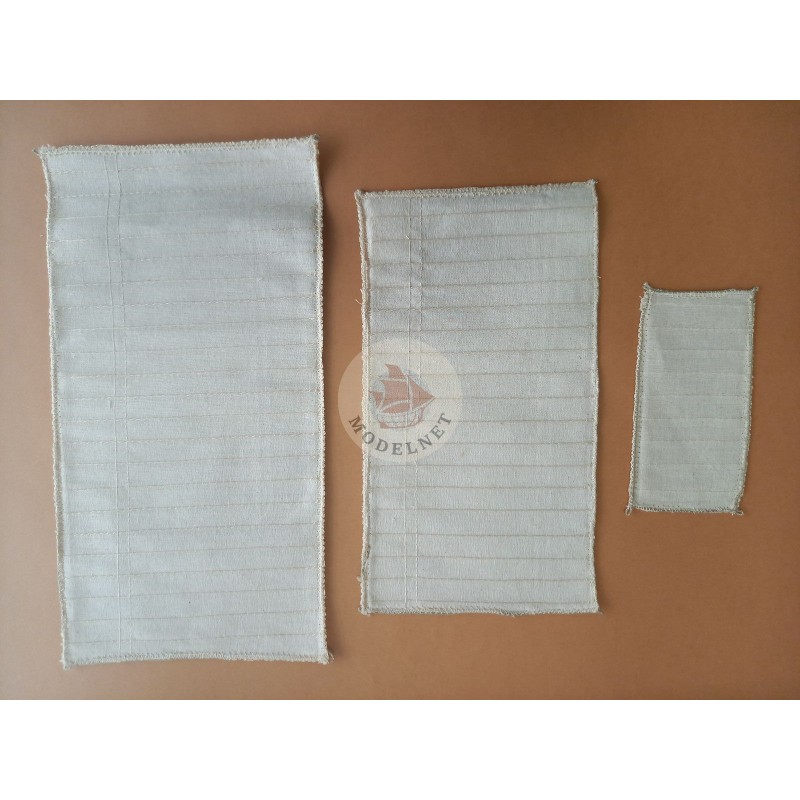 Sails set for model of San Martin - Dusek D018