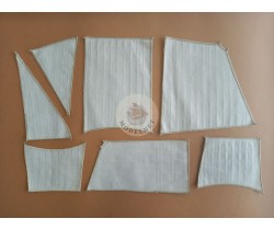 Sails set for model of Halifax - Dusek MV37