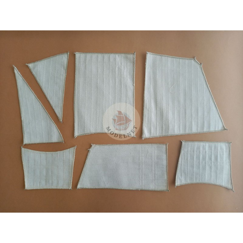 Sails set for model of Halifax - Dusek MV37