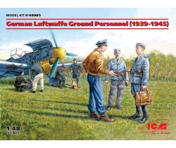 German Luftwaffe Ground Personnel (1939-1945) - ICM 48085