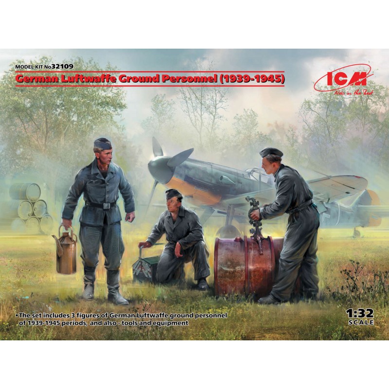 German Luftwaffe Ground Personnel (1939-1945) - ICM 32109