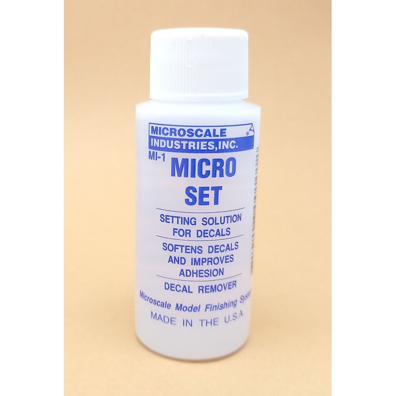 Micro SET - setting solution for decals