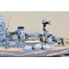 Model okrętu HMS Rodney w skali 1/200 firmy Trumpeter 03709
