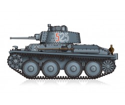 German Pz.Kpfw. 38(t) Ausf.E/F - Hobby Boss 82956