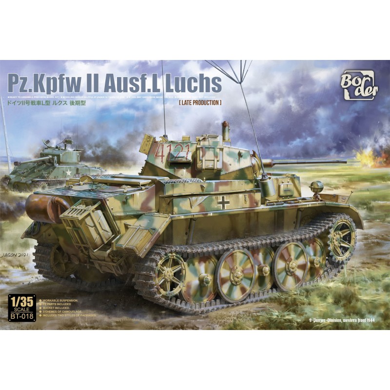 Pz.Kpfw II Ausf.L Luchs - Border Model BT018