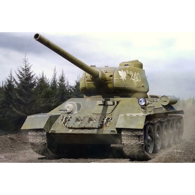 Polski czołg T34 - Academy 13554