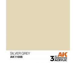 Farba akrylowa Silver Grey firmy AK Interactive 11006