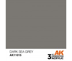 Farba akrylowa Dark Sea Grey firmy AK Interactive 11015
