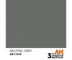 Farba akrylowa Neutral Grey firmy AK Interactive 11018