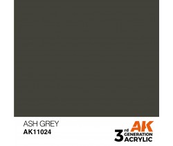 Farba akrylowa Ash Grey firmy AK Interactive 11024 - sklep modelarski