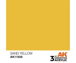 Farba akrylowa Sand Yellow firmy AK Interactive 11035