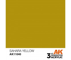 Farba akrylowa Sahara Yellow firmy AK Interactive 11040