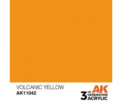 Farba akrylowa Volcanic Yellow firmy AK Interactive 11042
