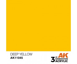 Farba akrylowa Deep Yellow firmy AK Interactive 11045