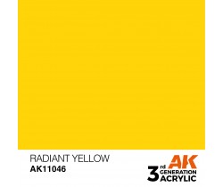 Farba akrylowa Radiant Yellow firmy AK Interactive 11046