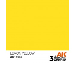 Farba akrylowa Lemon Yellow firmy AK Interactive 11047