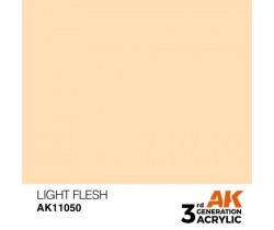 Farba akrylowa Light Flesh firmy AK Interactive 11050