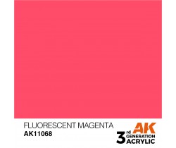Farba akrylowa Fluorescent Magenta firmy AK Interactive 11068