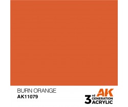 Farba akrylowa Burn Orange firmy AK Interactive 11079
