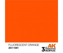 Farba akrylowa Fluorescent Orange firmy AK Interactive 11081