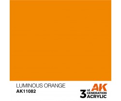 Farba akrylowa Luminous Orange firmy AK Interactive 11082