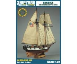 Berbice Baltimore clipper 1780 - Shipyard ZL004