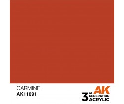 Farba akrylowa Carmine firmy AK Interactive 11091