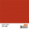 Matt Red 17ml – AK11092