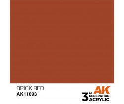 Farba akrylowa Brick Red firmy AK Interactive 11093