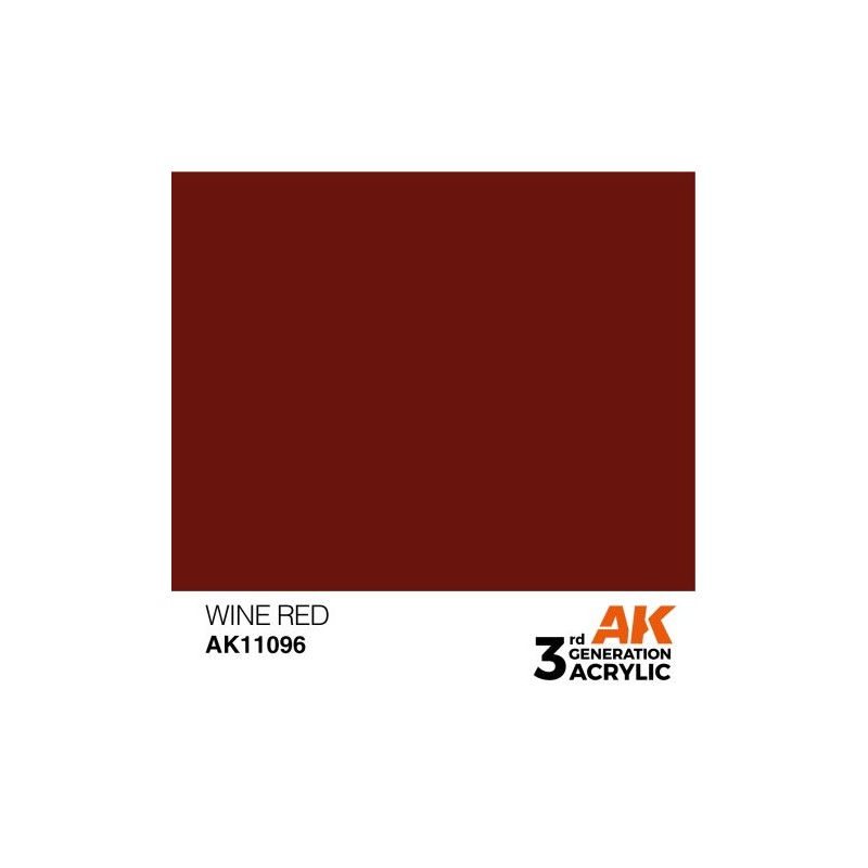 Wine Red 17ml – AK11096