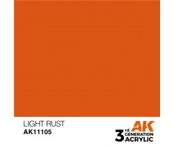 Farba akrylowa Light Rust firmy AK Interactive 11105