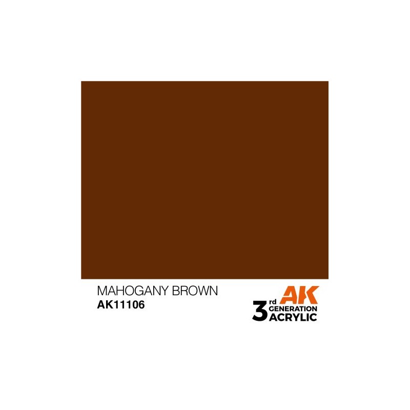 Mahogany Brown 17ml – AK11106