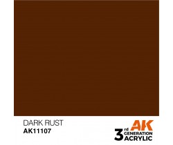 Farba akrylowa Dark Rust firmy AK Interactive 11107