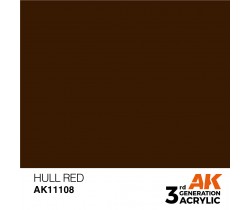 Farba akrylowa Hull Red firmy AK Interactive 11108